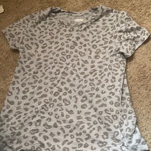 Cheetah print shirt